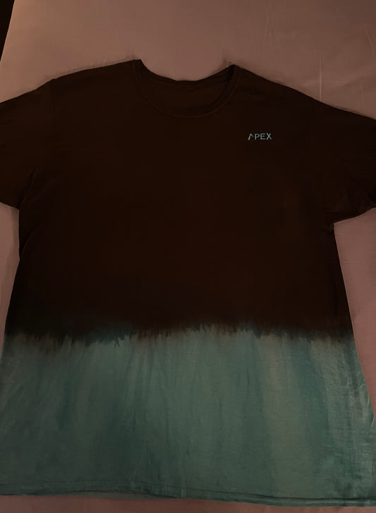 Apex Shirt Black and Turquoise