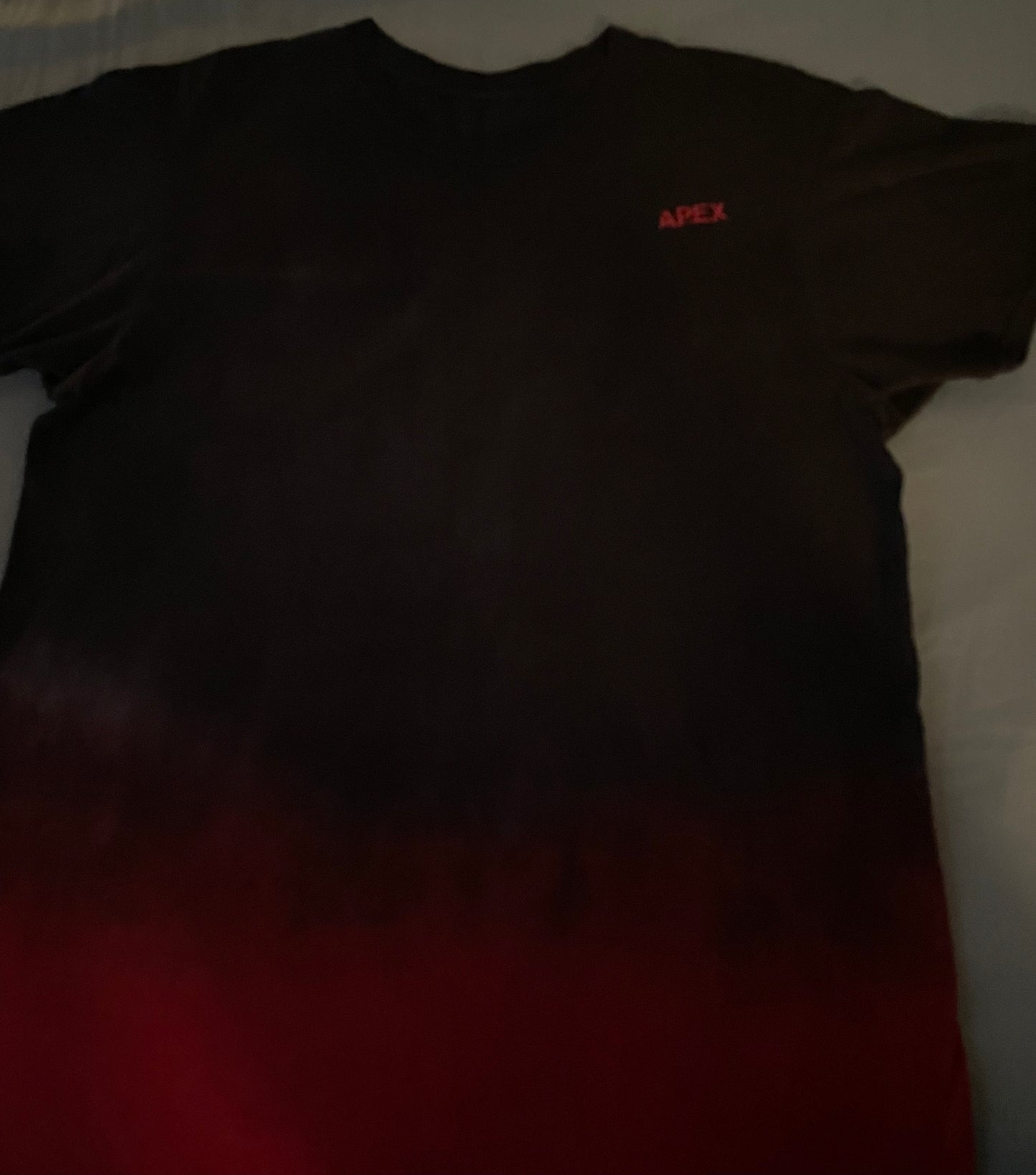 Apex Shirt Black and Blood Red